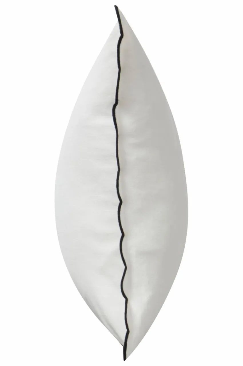 Prydnadskuddar & Fodral|Jotex VIVIAN Kuddfodral 45x45 Cm Naturvit /svart