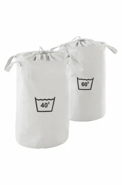 Tvättkorgar|Jotex WASHA Tvättkorg 2-pack Vit