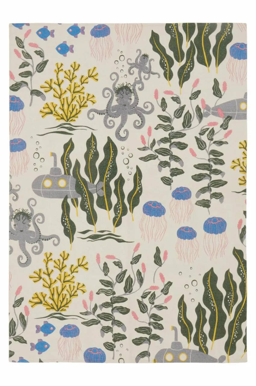 Bomulls- & Trasmattor|Barnmattor|Jotex WATERS Bomullsmatta 130x190 Cm Multi