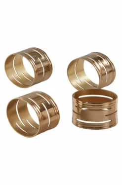 Kökstillbehör|Jotex WHITNEY Servettring 4-pack Guld