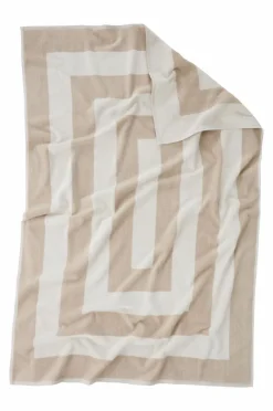 Badlakan|Jotex WILLIAM Badlakan 100x150 Cm Beige/vit