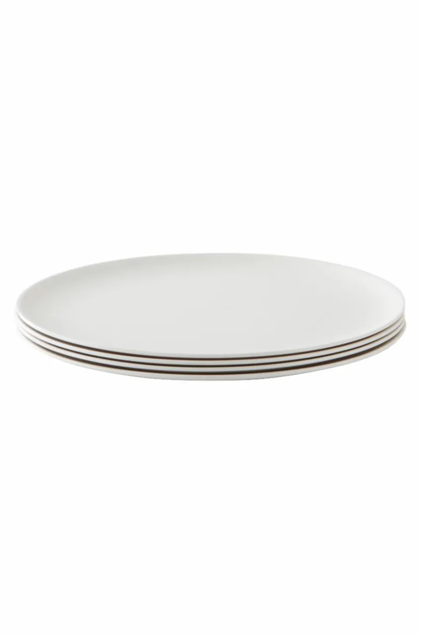 Tallrikar|Jotex WILLO PICNIC Assiett 4-pack ø 19 Cm Vit