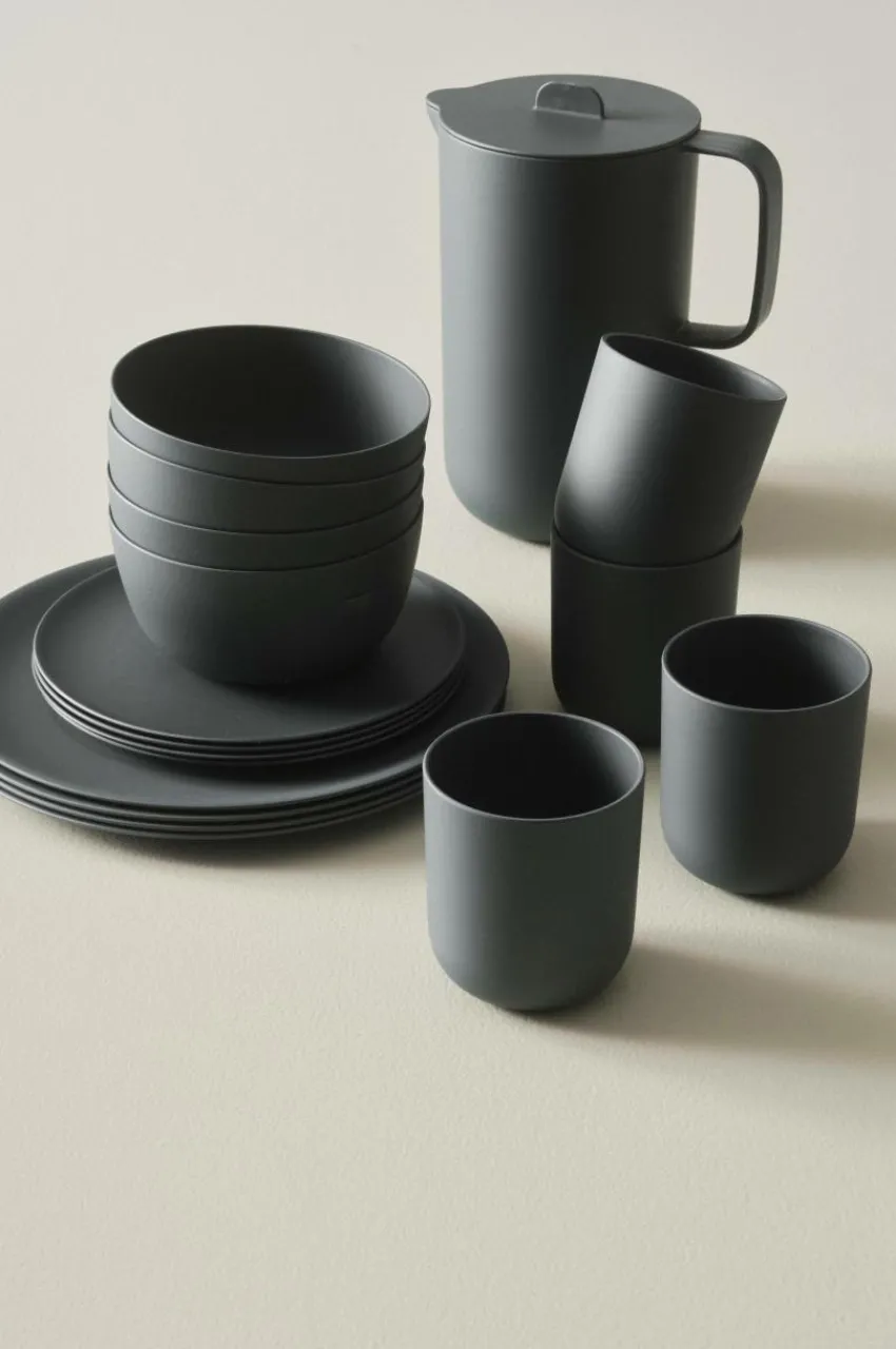 Kökstillbehör|Glas|Jotex WILLO PICNIC Kanna Mörkgrå