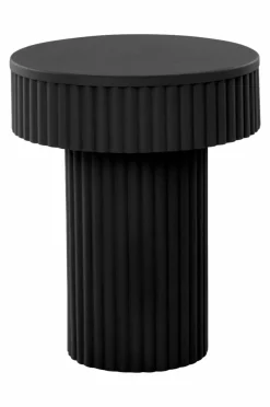 Bord|Jotex WINTON Sidobord ø 36 Cm Svart