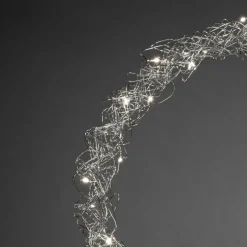 Julbelysning|Jotex WREATH Krans LED ø 45 Cm Silver