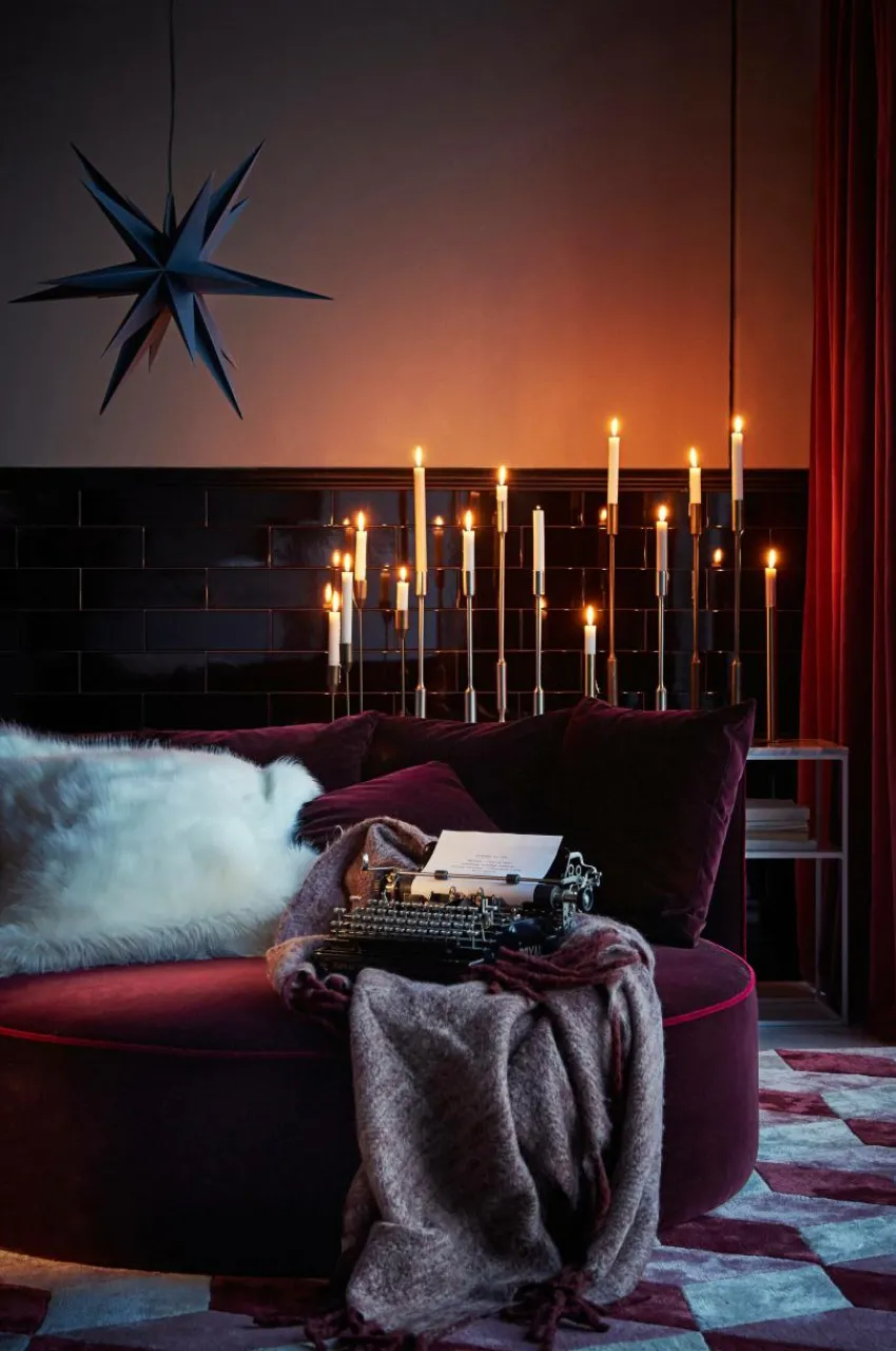 Soffor|Jotex WYOMING Soffa 2-sits Mörk vinröd