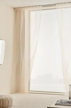 Multifunktionsgardiner|Jotex XENO Multifunktionsgardin 2-pack Beige