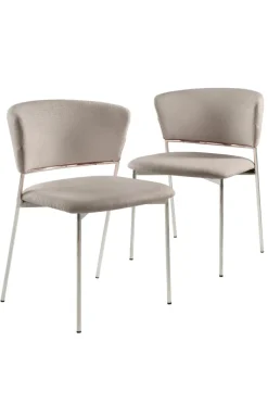Stolar|Jotex YAKIMA Stol 2-pack Ljus greige