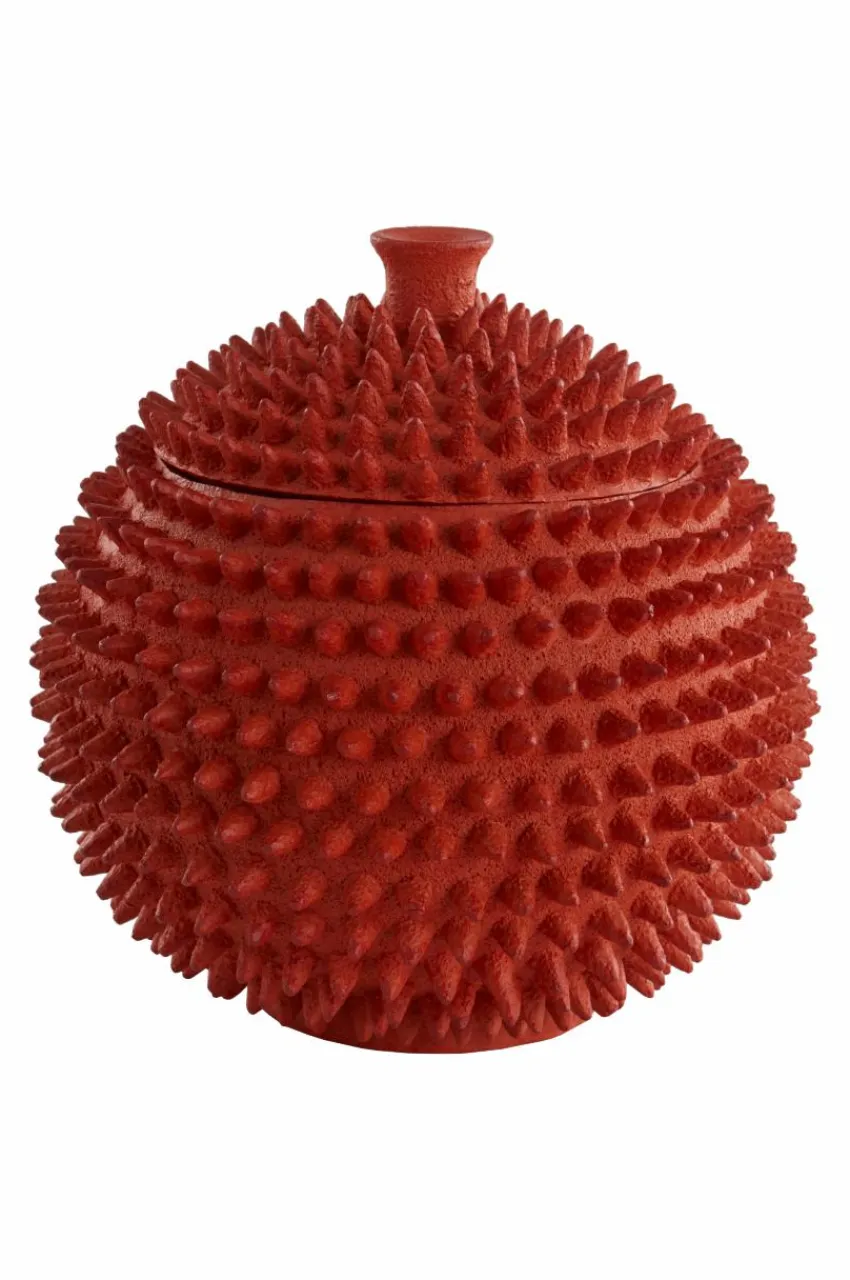 Prydnadssaker|Förvaring|Jotex YAVA Dekorationsask ø 18 Cm Orange