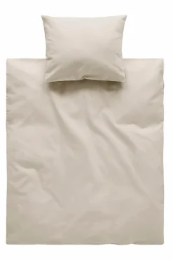 Barnsängkläder|Jotex ZACK BABY Påslakanset Vagn/vagga - Ekologisk Beige