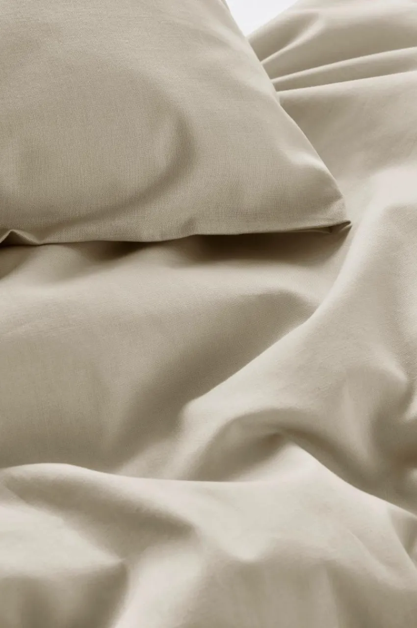 Barnsängkläder|Jotex ZACK BABY Påslakanset Vagn/vagga - Ekologisk Beige