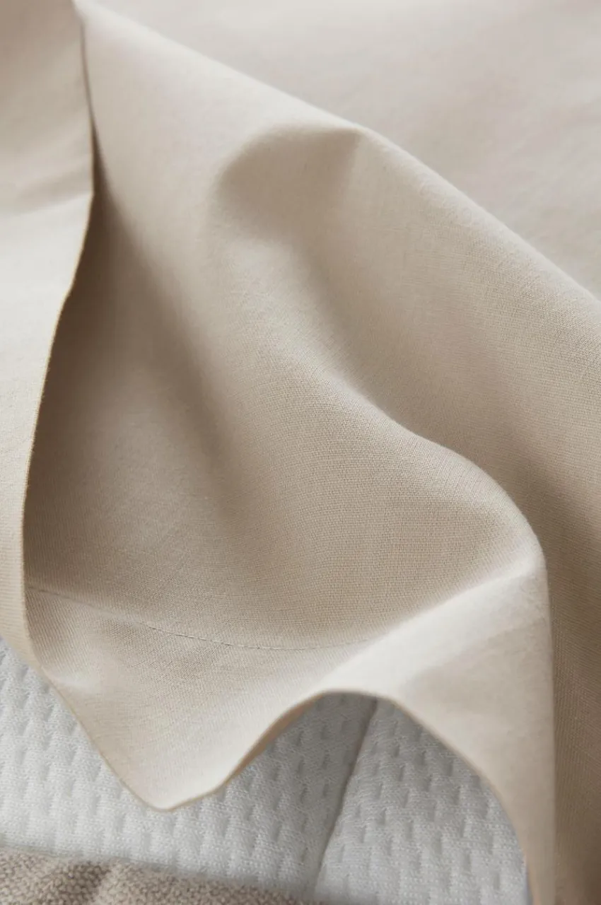 Lakan|Jotex ZACK Lakan - Extra Breda - Ekologisk Beige