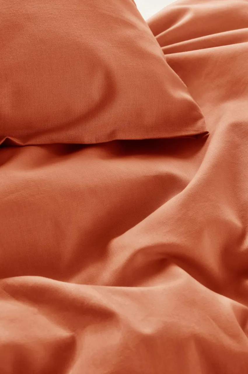 Barnsängkläder|Jotex ZACK MINI Påslakanset Spjälsäng - Ekologisk Orange