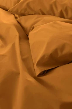 Påslakanset|Jotex ZACK PERCALE Påslakanset Dubbelsäng Ekologisk Curry