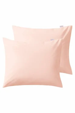 Örngott|Jotex ZACK PERCALE örngott 2-pack - Ekologisk Blek persika