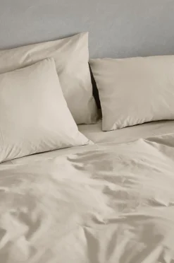 Påslakanset|Jotex ZACK Påslakanset Enkelsäng - Ekologisk Beige