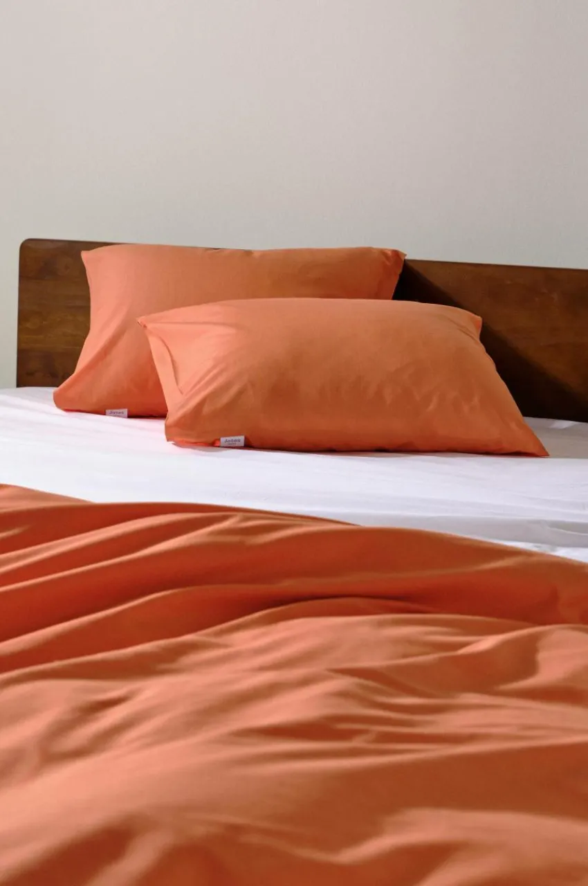 Örngott|Jotex ZACK örngott 2-pack - Ekologisk Orange