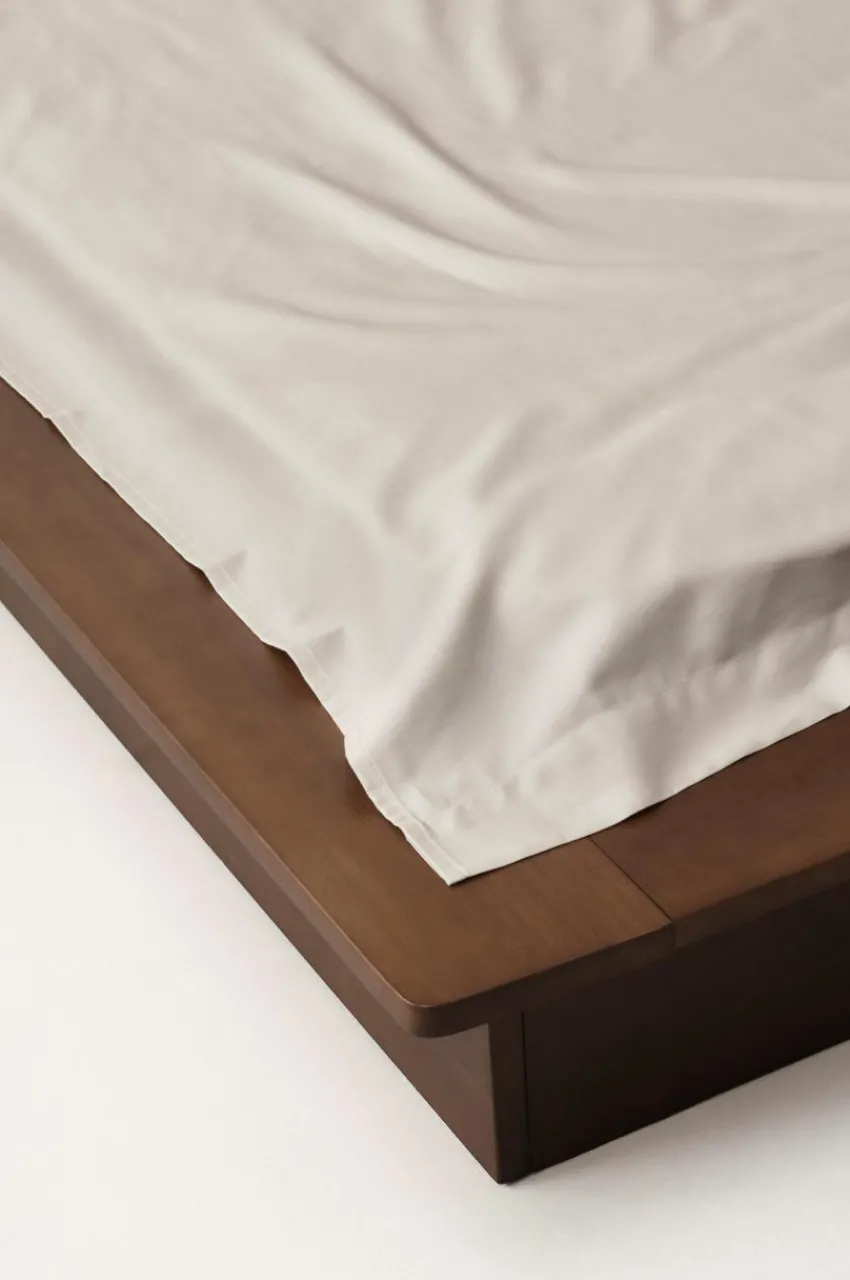 Lakan|Jotex ZACK SATIN Lakan Ekologisk Ljusbeige