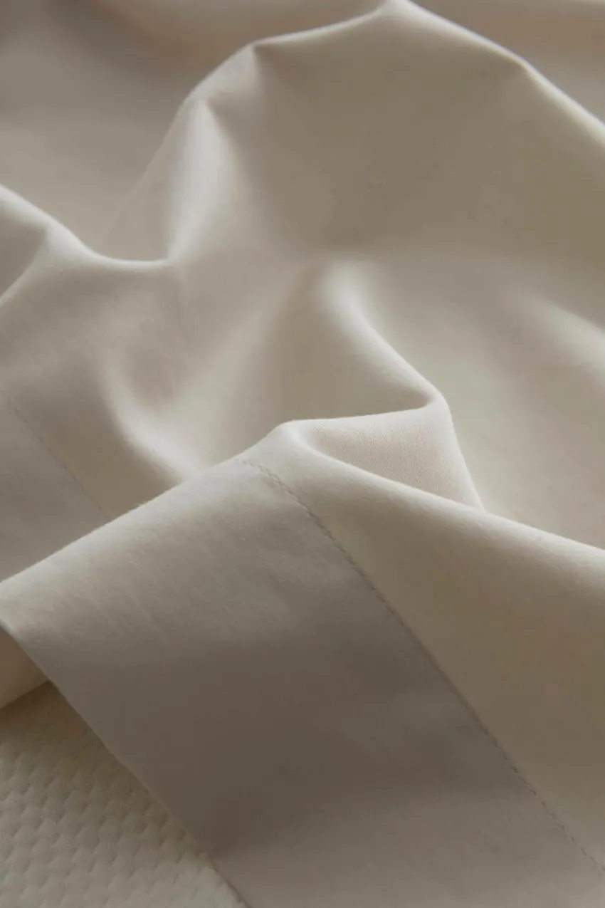 Lakan|Jotex ZACK SATIN Lakan Ekologisk Ljusbeige