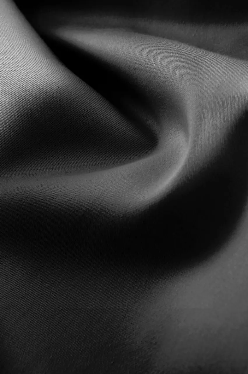 Påslakanset|Jotex ZACK SATIN Påslakanset Dubbelsäng Ekologisk Svart