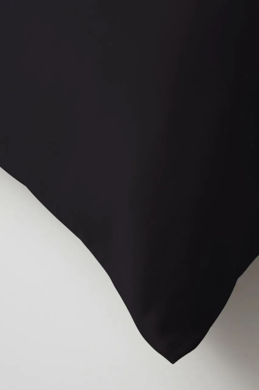 Örngott|Jotex ZACK SATIN örngott 90x50 Cm - Ekologisk Svart