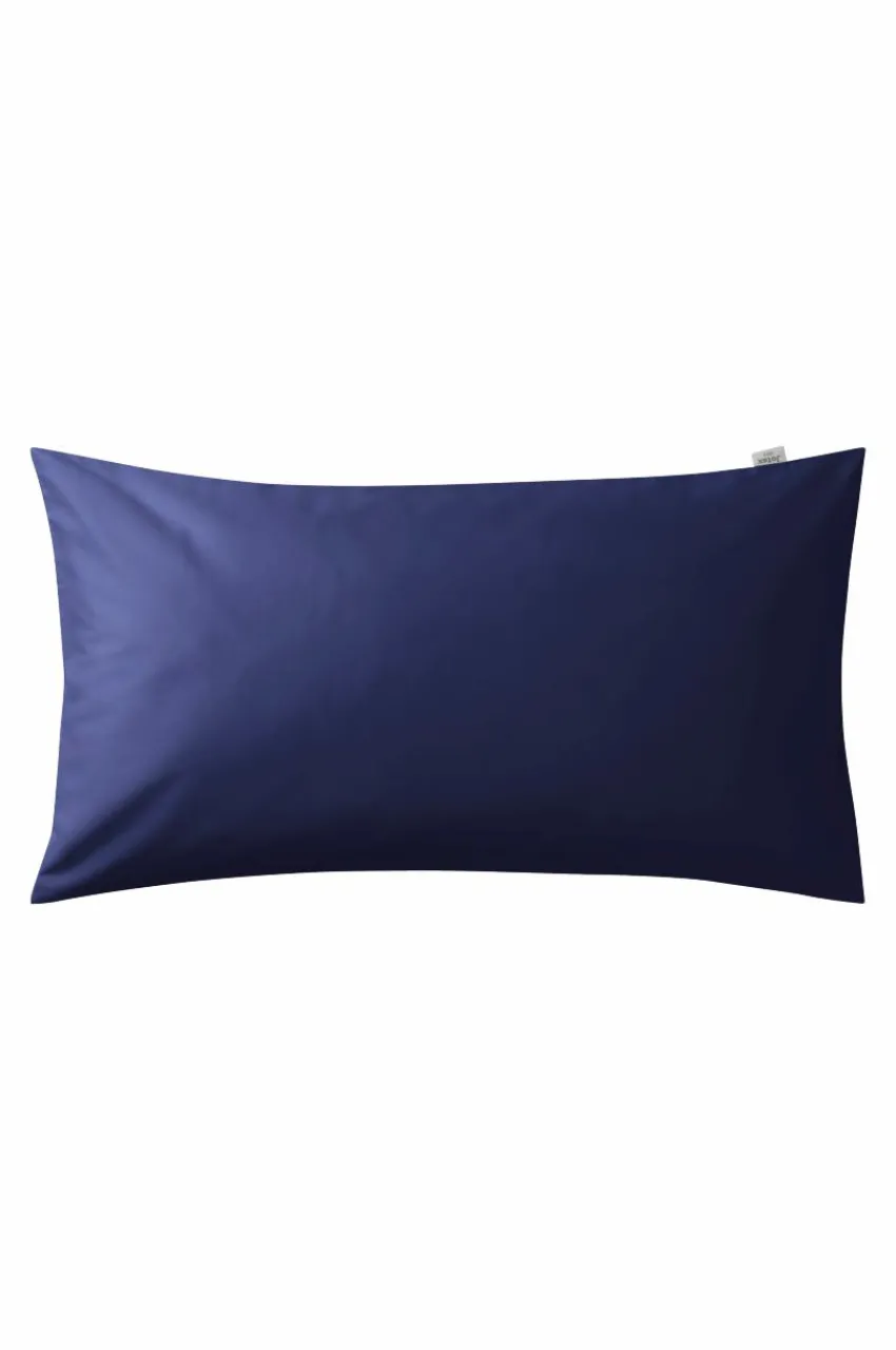 Örngott|Jotex ZACK SATIN örngott 90x50 Cm - Ekologisk Mörkblå