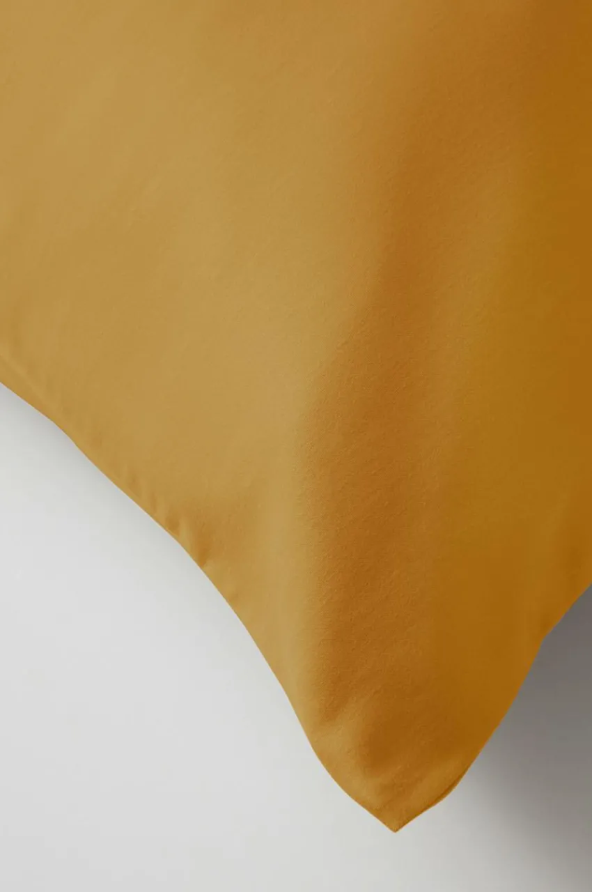 Örngott|Jotex ZACK SATIN örngott 90x50 Cm - Ekologisk Guldockra