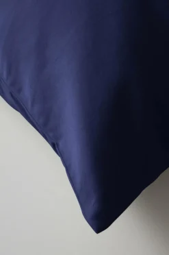 Örngott|Jotex ZACK SATIN örngott 60x50 Cm 2-pack - Ekologisk Mörkblå