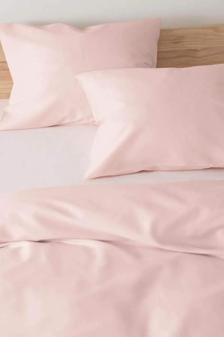 Örngott|Jotex ZACK SATIN örngott 60x50 Cm 2-pack - Ekologisk Blekrosa