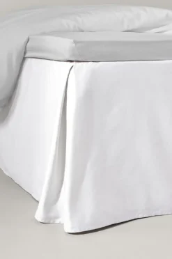 Sängkappor|Jotex ZACK SATIN Sängkappa 60 Cm - Ekologisk Vit