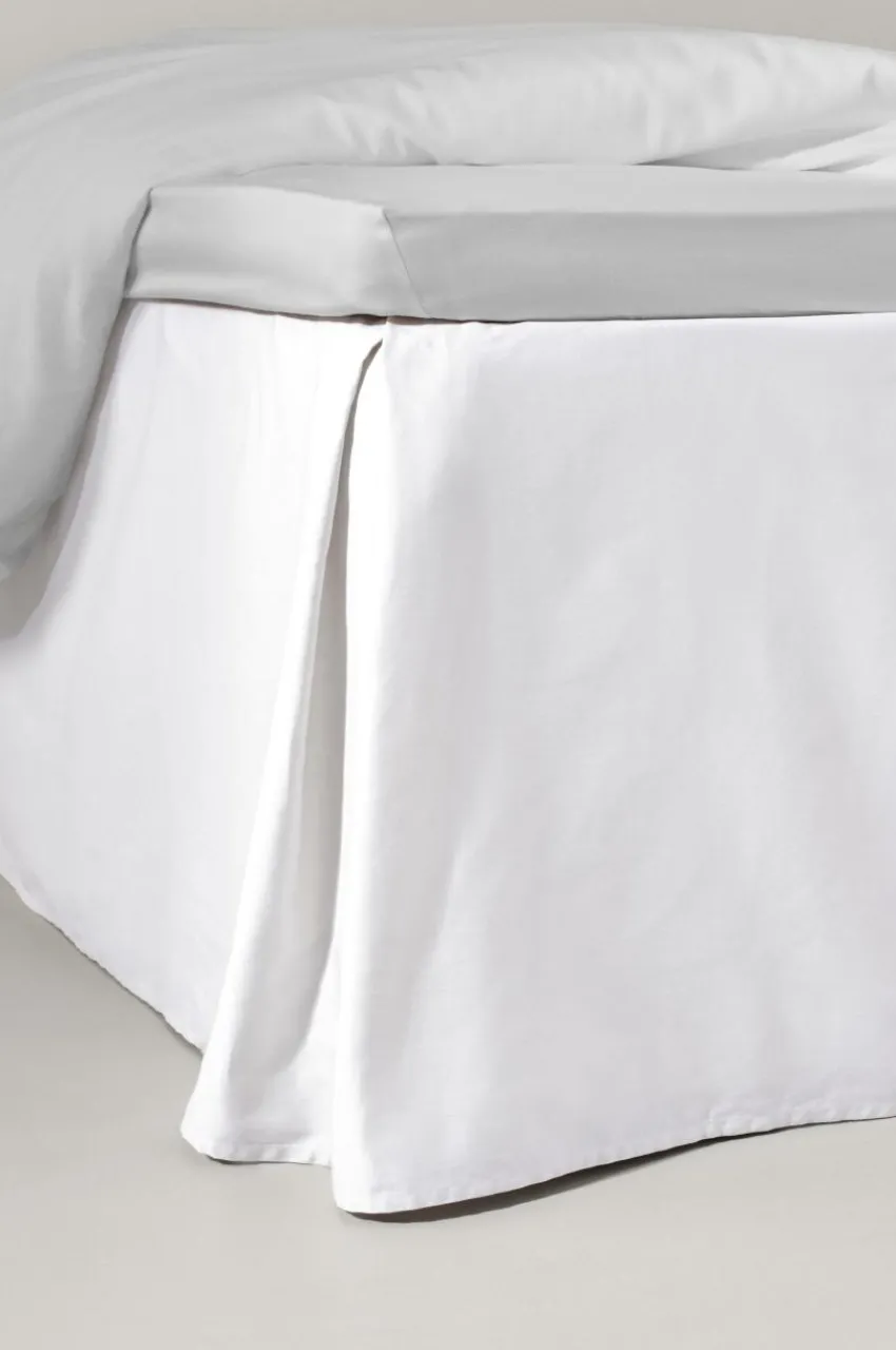 Sängkappor|Jotex ZACK SATIN Sängkappa 60 Cm - Ekologisk Vit
