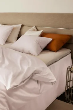 Sängkappor|Jotex ZACK SATIN Sängkappa 60 Cm - Ekologisk Blekrosa