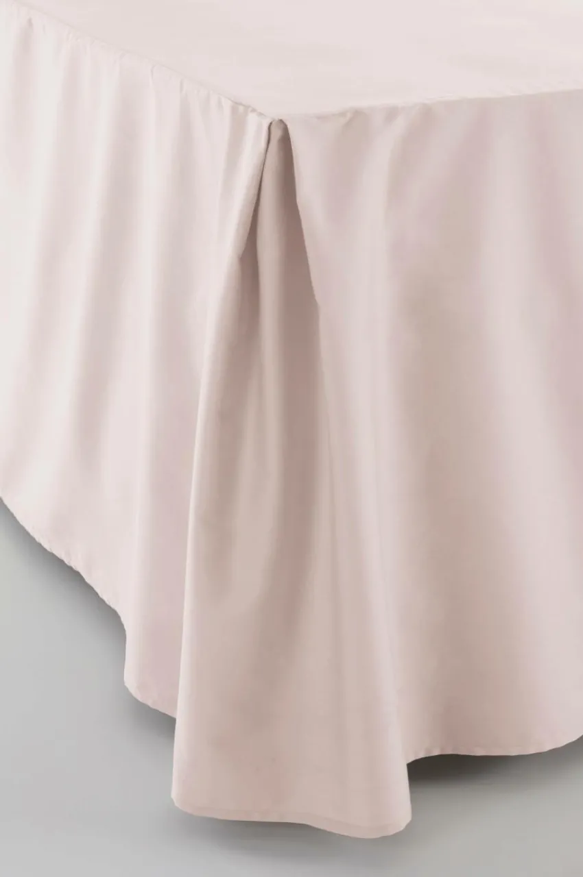 Sängkappor|Jotex ZACK SATIN Sängkappa 45 Cm Ekologisk Blekrosa