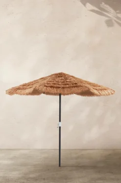 Parasoller & Pergola|Utemöbler|Jotex ZAKYNTHOS Solparasoll ø 295 Cm Brun