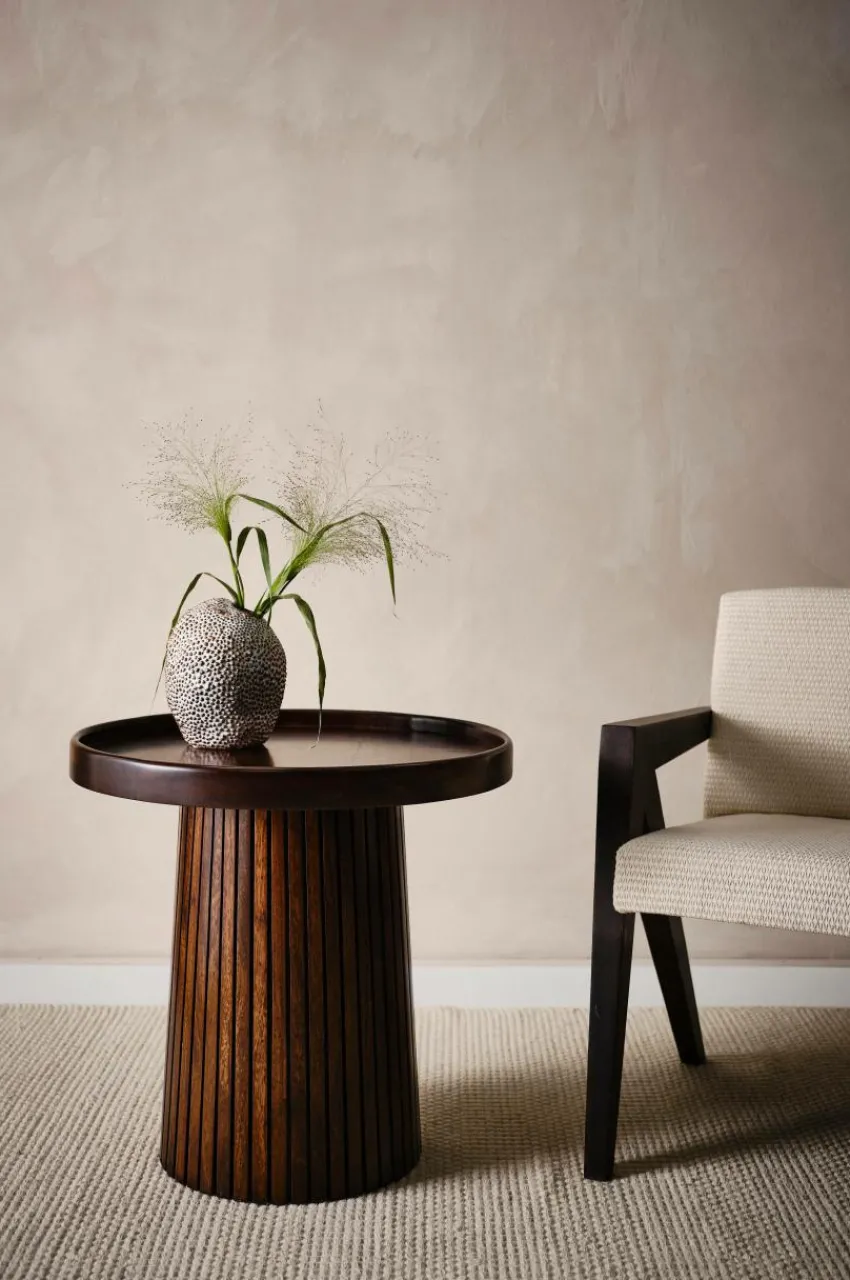 Bord|Jotex ZELARINO Sidobord ø 60 Cm Brun