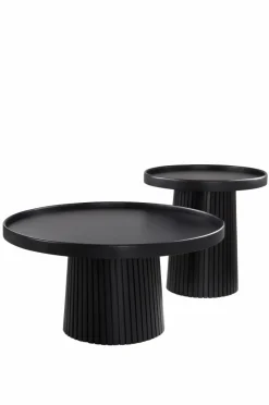 Bord|Jotex ZELARINO Sidobord ø 60 Cm Svart