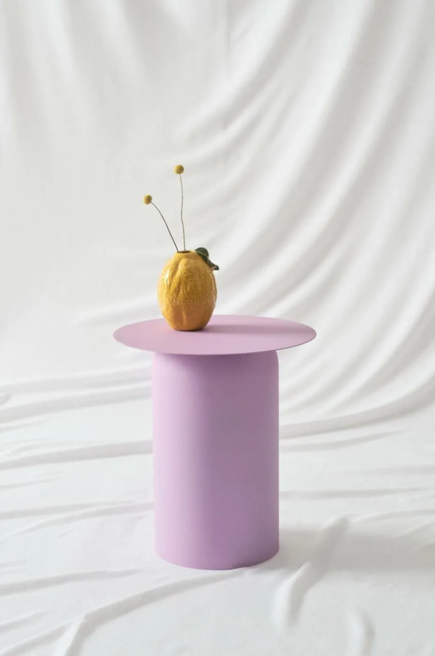 Bord|Jotex ZELE Sidobord ø 46 Cm Lila