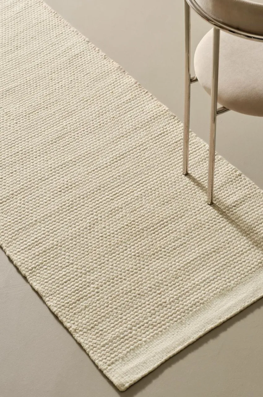 Ullmattor|Jotex ZIGGY Gångmatta I Ull 80x200 Cm Naturvit