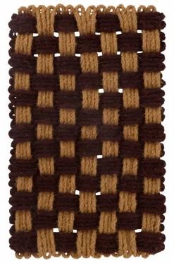Dörrmattor|Jotex ZINNIA Dörrmatta 50x80 Cm Natural/brown check
