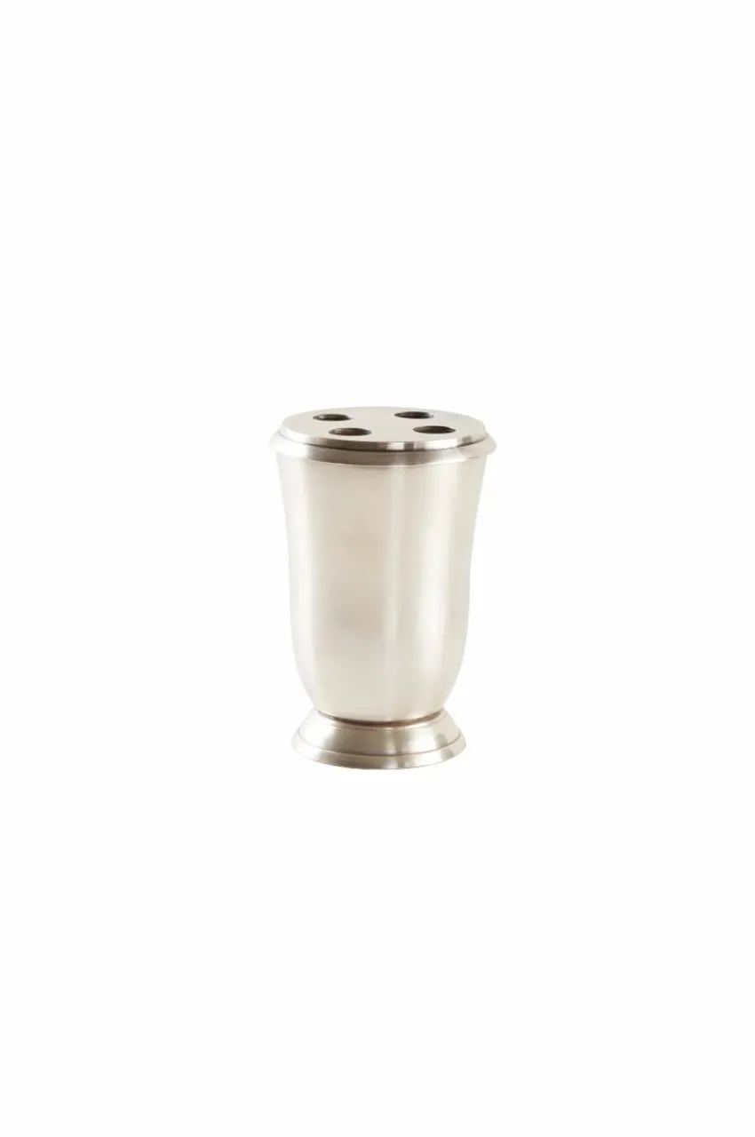Badrumstillbehör|Jotex ZOE Tandborstmugg Antiksilver