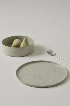 Skålar|Brickor & Serveringsfat|Jotex ZUMA PICNIC Serveringsset 2-pack Beige/grå