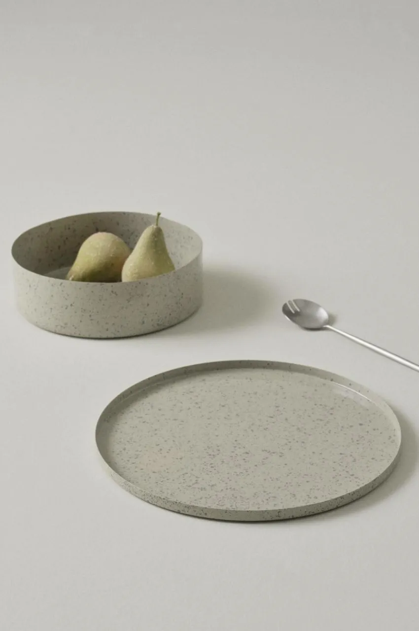 Skålar|Brickor & Serveringsfat|Jotex ZUMA PICNIC Serveringsset 2-pack Beige/grå